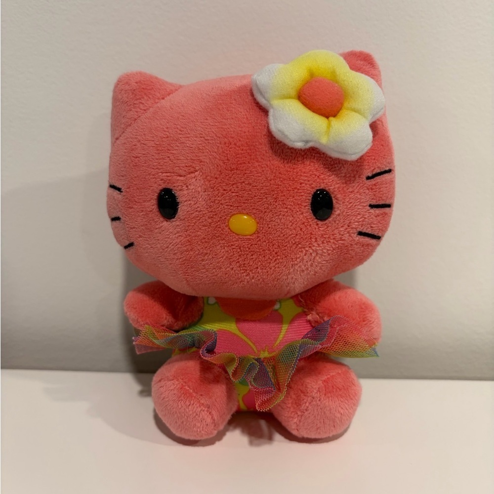 Beanie Babies- 2014 Hello Kitty Pink SANRIO